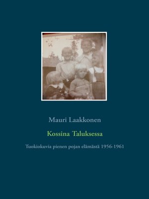 cover image of Kossina Taluksessa